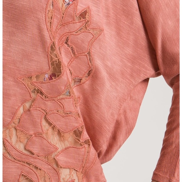 Free People Cutout Embroidery Dolman Top - Picture 5 of 11